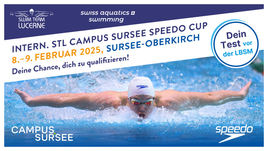 Internationaler STL Campus Sursee Speedo Cup<br>8. & 9. Februar 2025