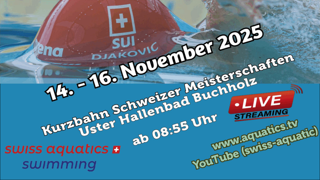 Kurzbahn Schweizermeisterschaft Uster<br>14. – 16. November 2025